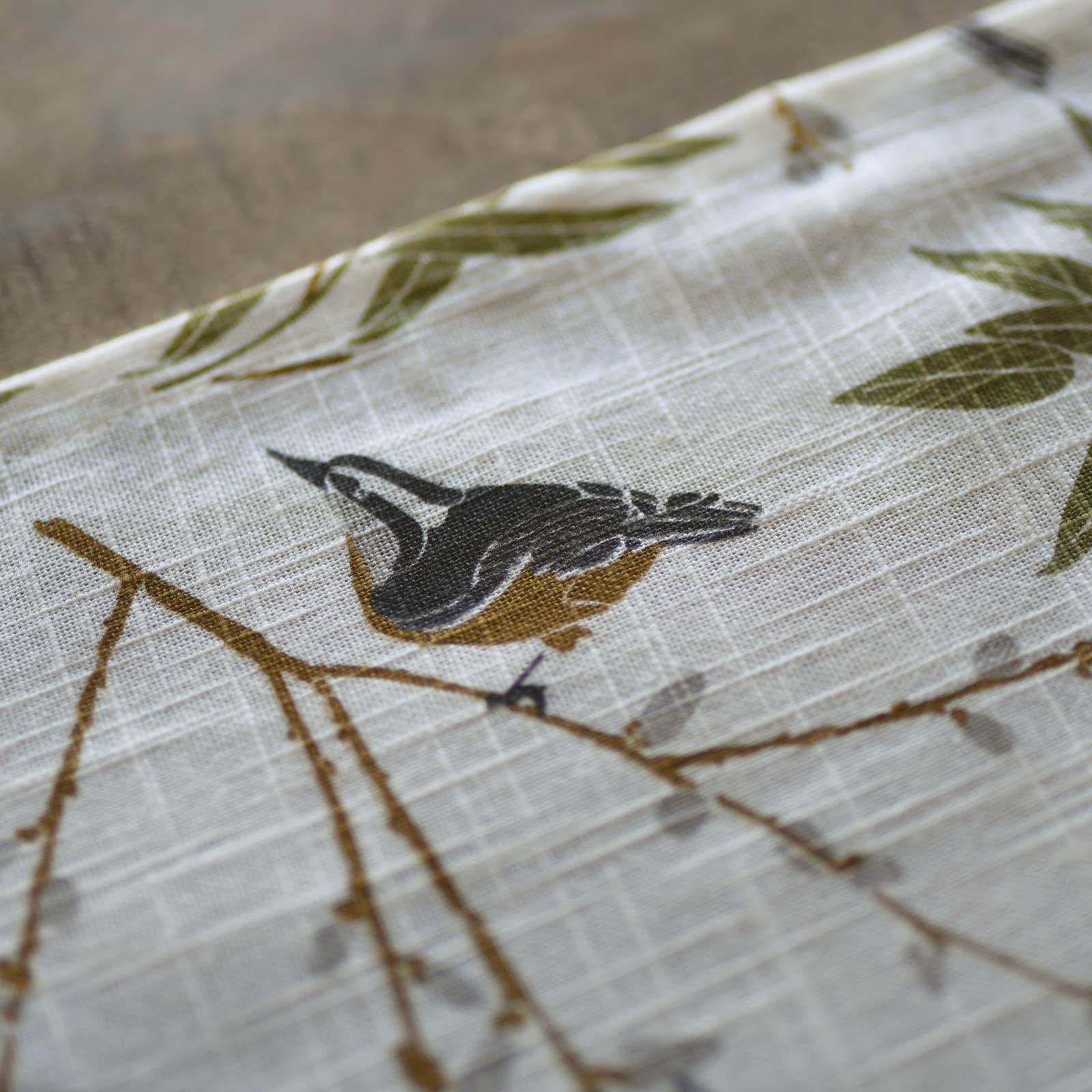 June &amp; December Organic Table Runner Willow Thicket