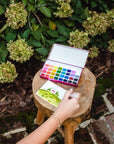 Midwinter Forest watercolor painting kit