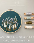 Hand Embroidery Kit - Avonlea in Sea Salt