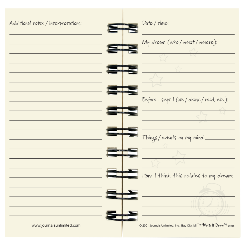 Mini - Dream Journal (Kraft)