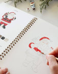 Classic christmas watercolor workbook