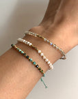 Moonstone Healing Gemstone Stacking Bracelet
