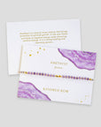 Amethyst Healing Gemstone Stacking Bracelet