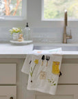 Gardening tea towel