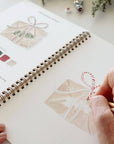 Classic christmas watercolor workbook