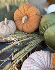 Medium Copper Cross Cord Pumpkin