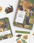 Mushroom Grove Spiral Bound Notebook