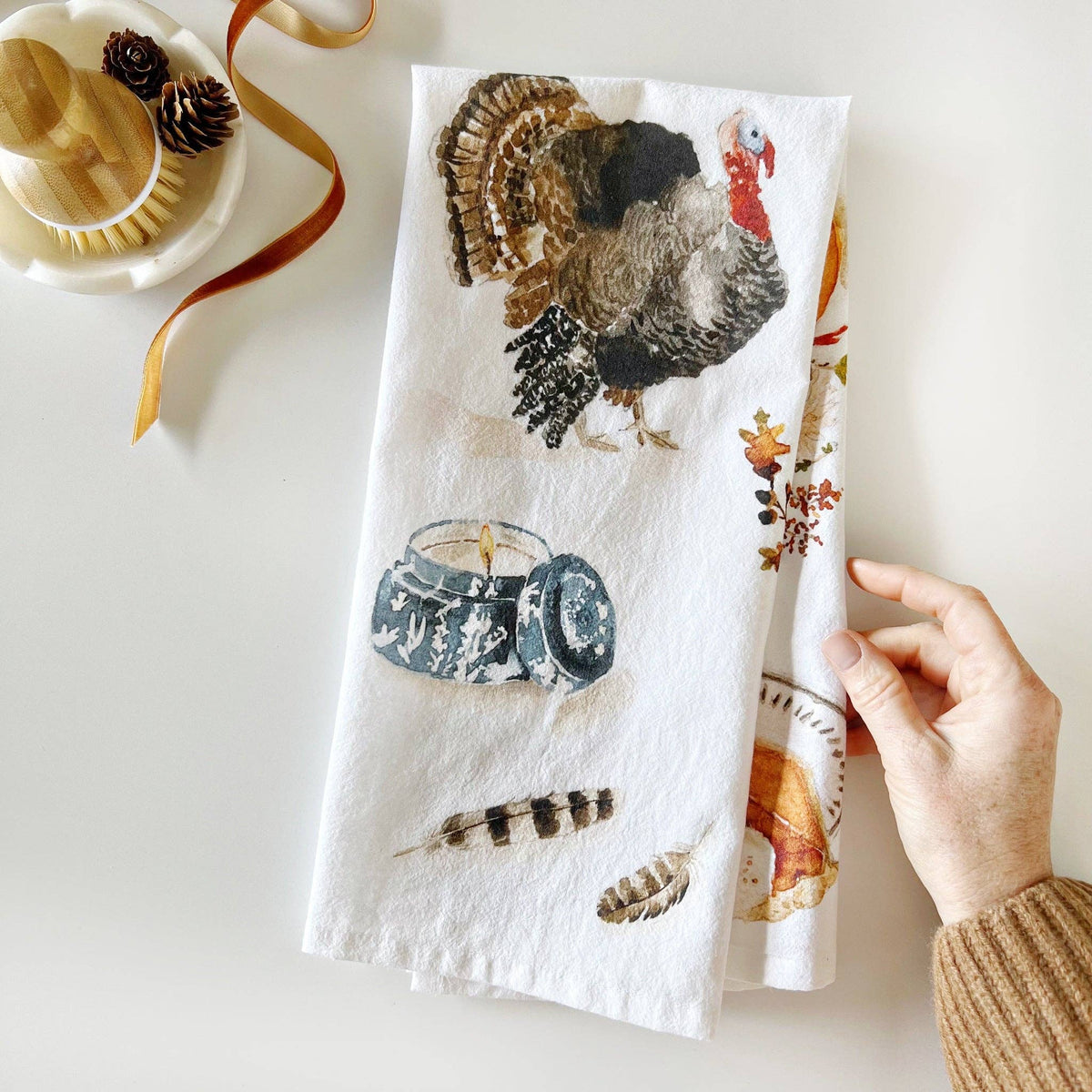 Thanksgiving tea towel
