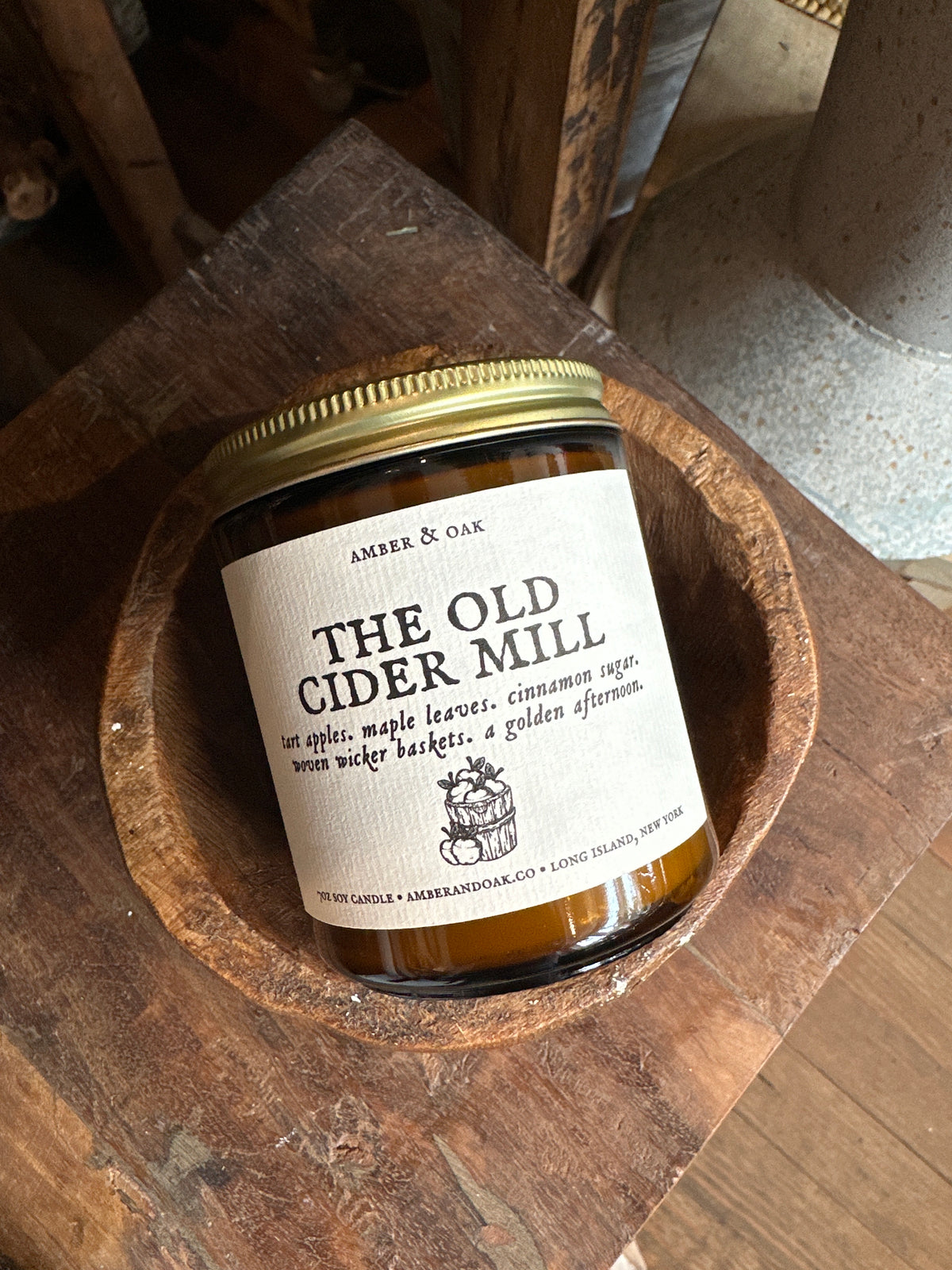 Amber &amp; Oak Candles