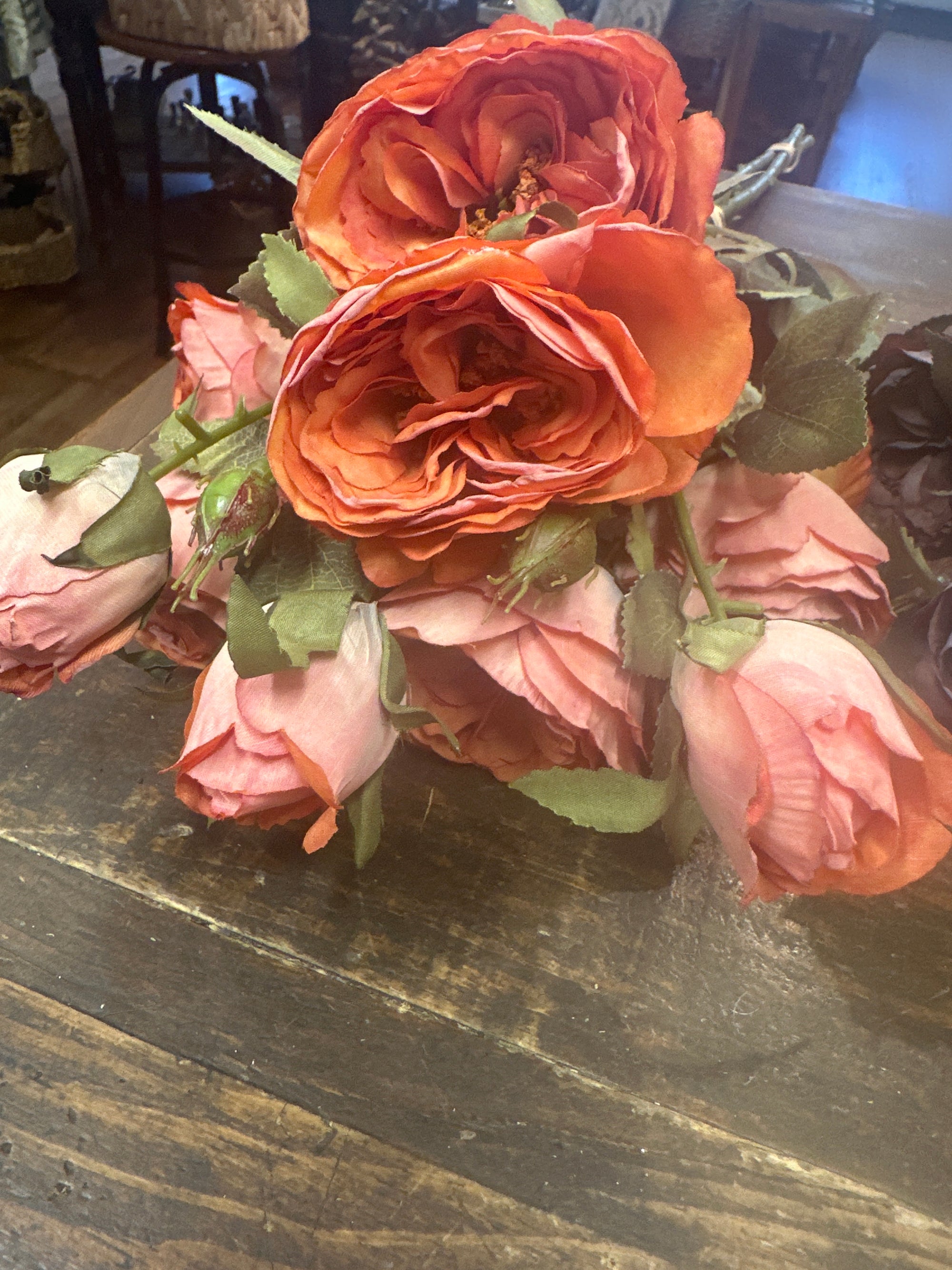 25” Garden Rose Orange