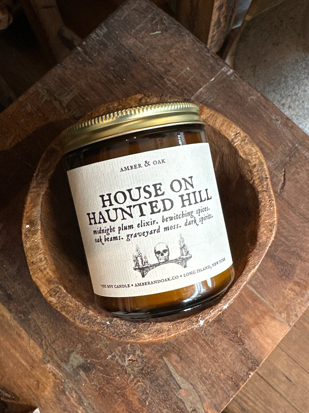 Amber &amp; Oak Candles