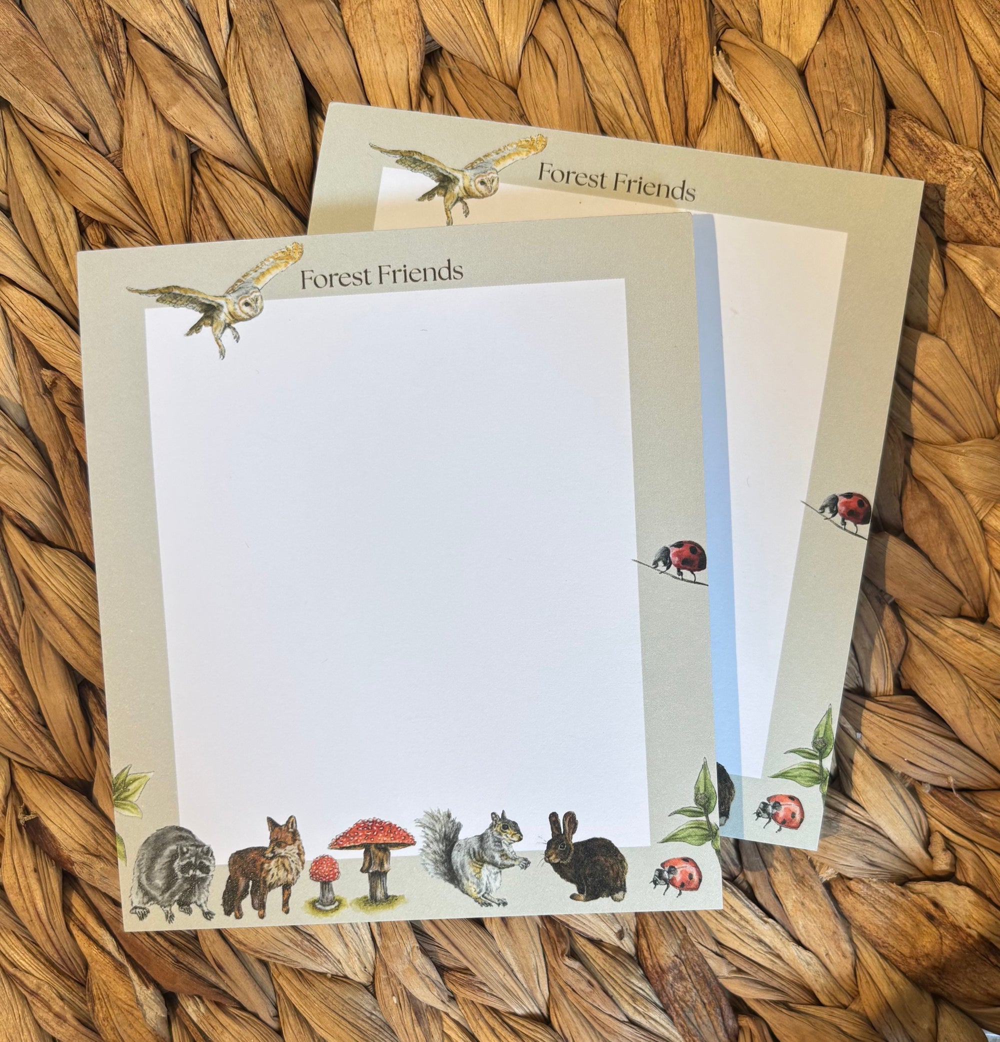 Forest Friends Notepad