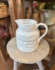 White Farmhouse Pitcher