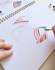 Americana watercolor workbook