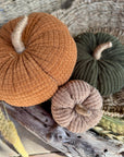 Pumpkin-Small Brown Sugar Cross Cord