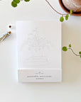 Potted Plants Paintable Notecards
