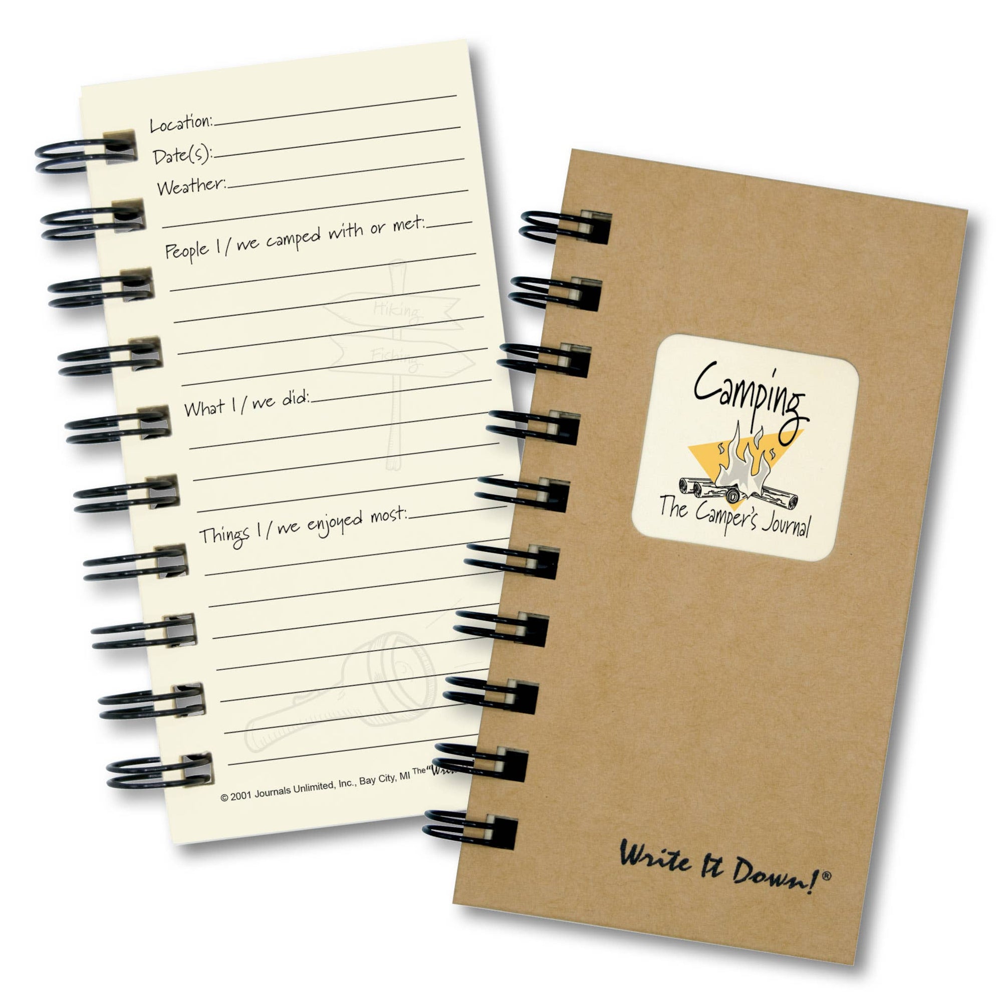 Mini - Camping Journal (Kraft)