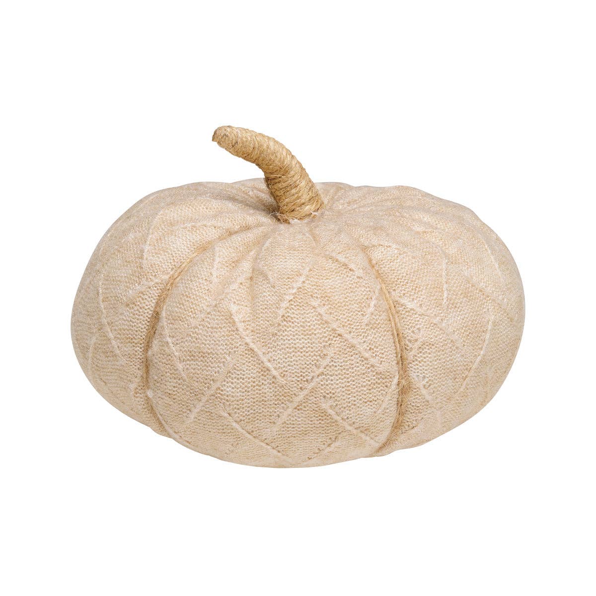 Medium Tan Diamond Fall Fabric Pumpkin