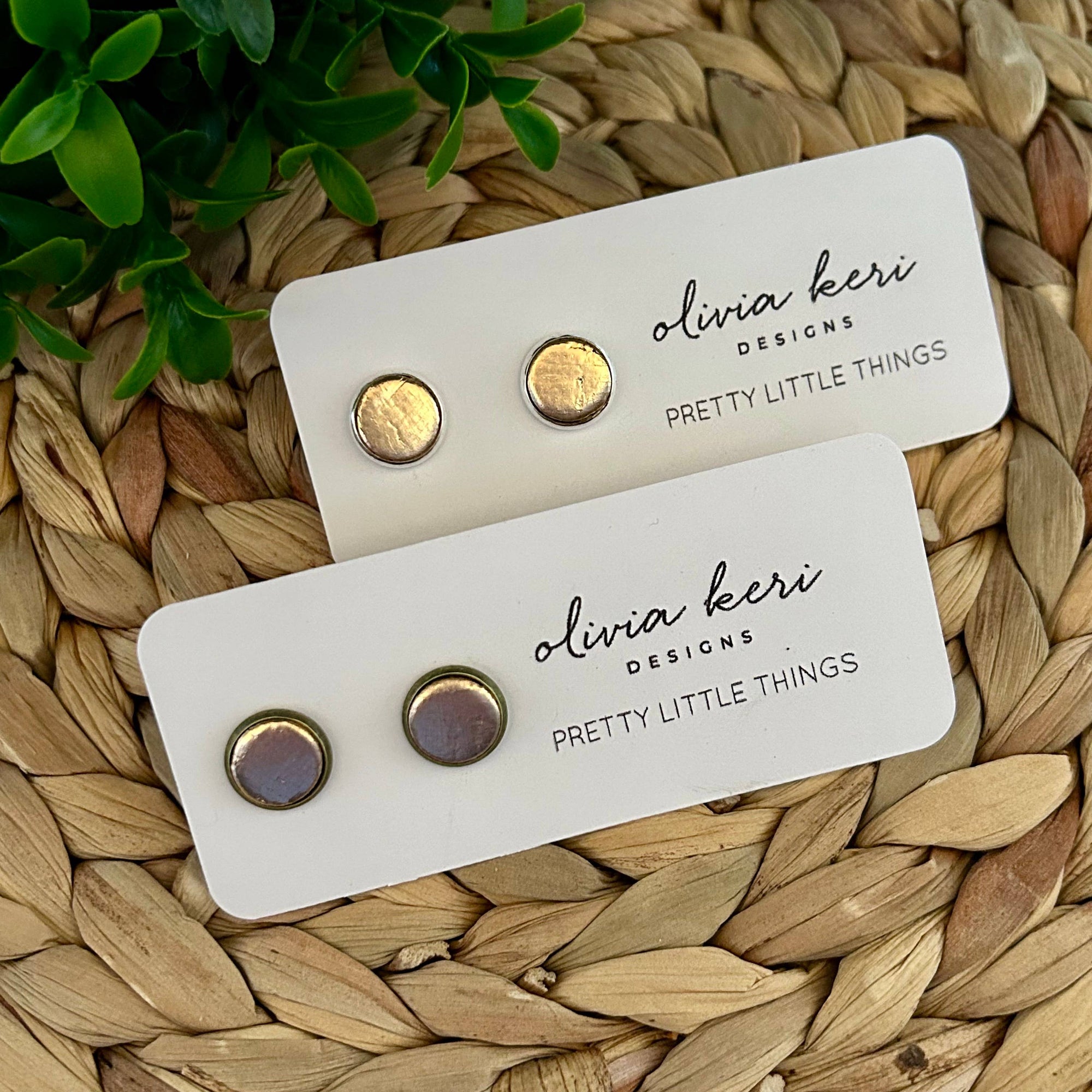 Pretty Little Things Studs - Rose Gold