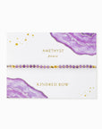 Amethyst Healing Gemstone Stacking Bracelet
