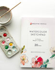 Watercolor Sketch Pad for Creatives- Premium Art Supplies