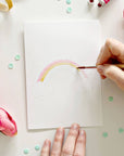 Fairytale paintable watercolor notecard set