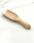 5" Small Maple Wood Scoop