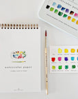 Spiral watercolor paper pad
