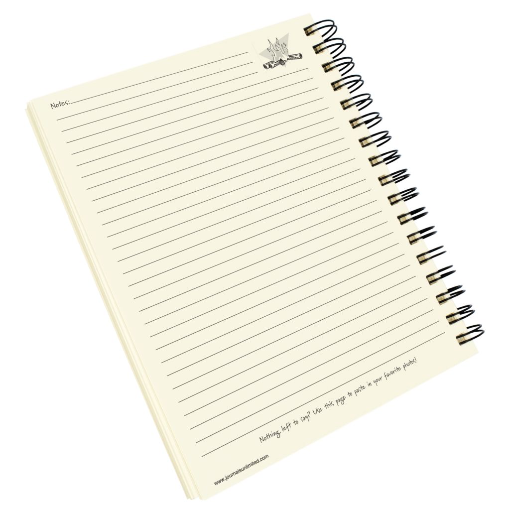 Camping Journal - Glamping (Kraft)
