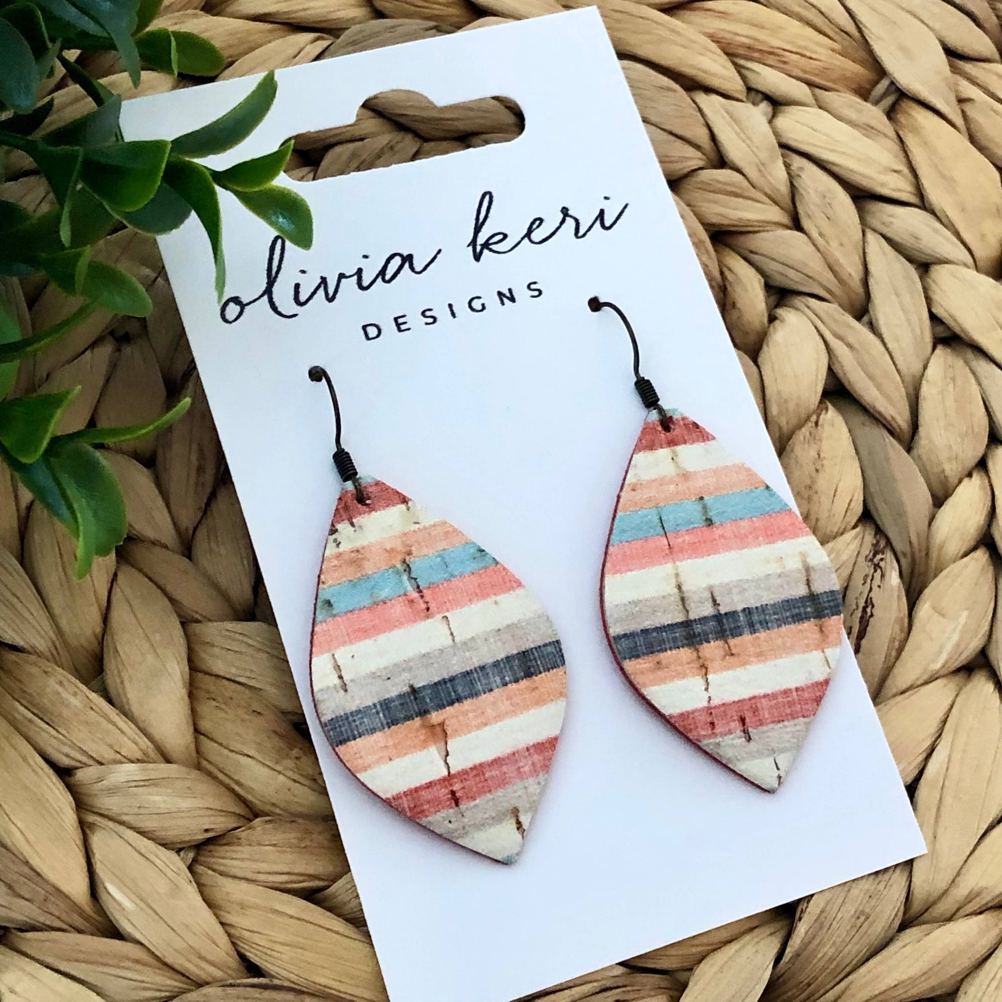 Olivia - Sunset Stripes