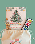 Christmas Coloring Book Gift Set- Ready to Gift Activity